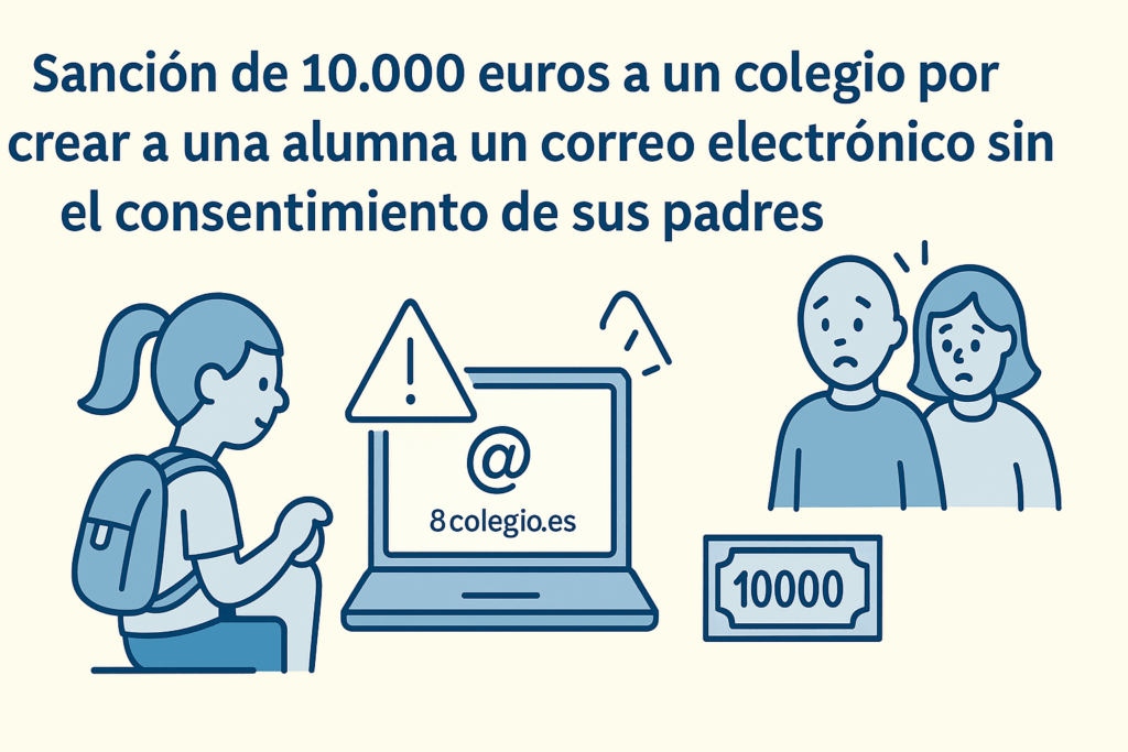 Sancion-de-10.000-euros-a-un-colegio-por-crear-a-una-alumna-un-correo-electronico-sin-el-consentimiento-de-sus-padres