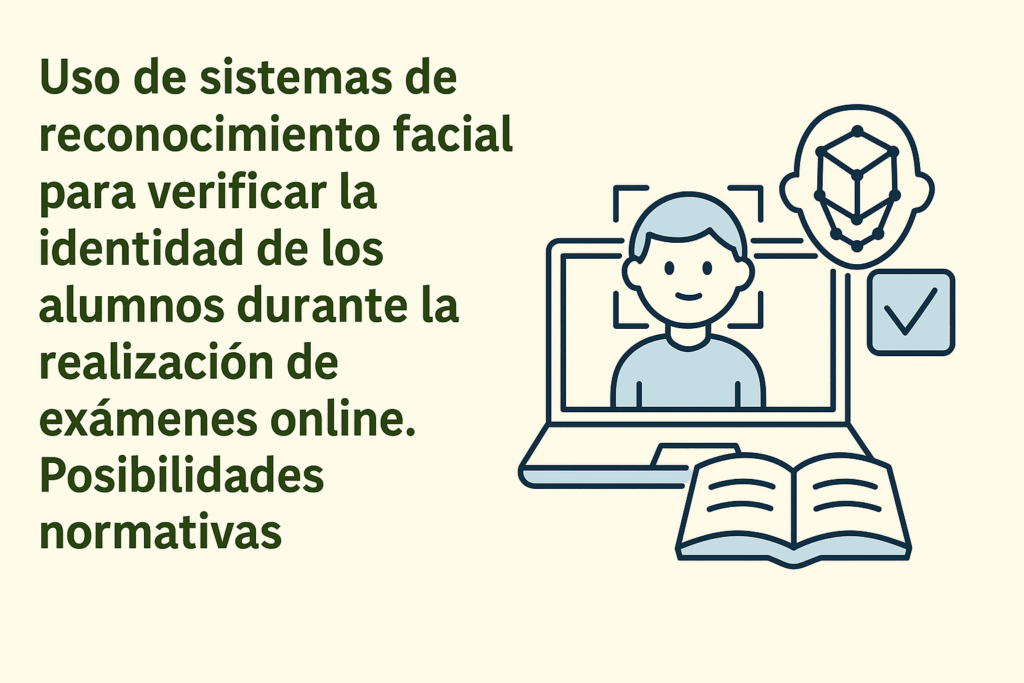 7. Uso de sistemas de reconocimiento facial para verificar la identidad de los alumnos durante la realización de exámenes online. Posibilidades normativas