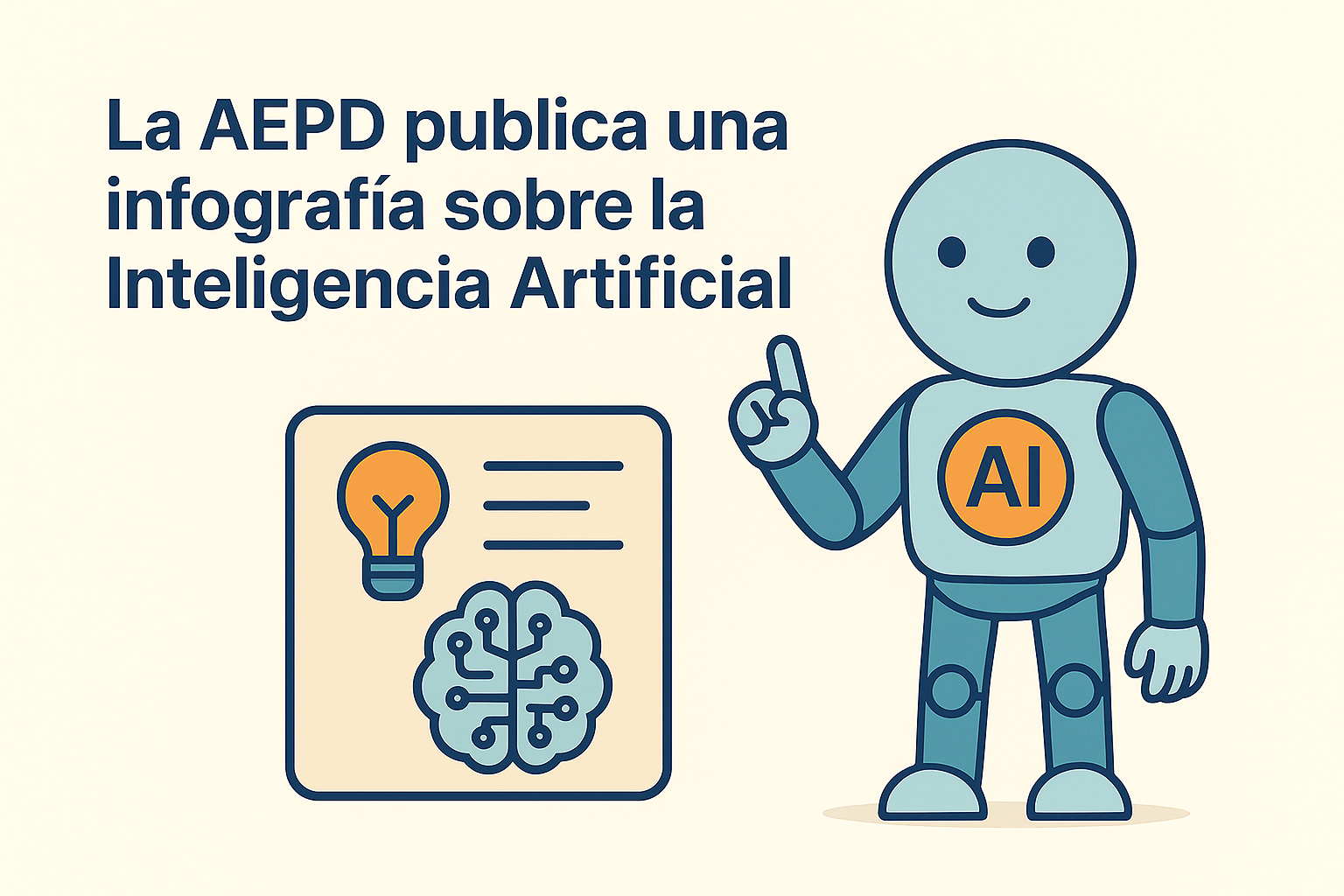 La AEPD publica una infografía sobre la Inteligencia Artificial