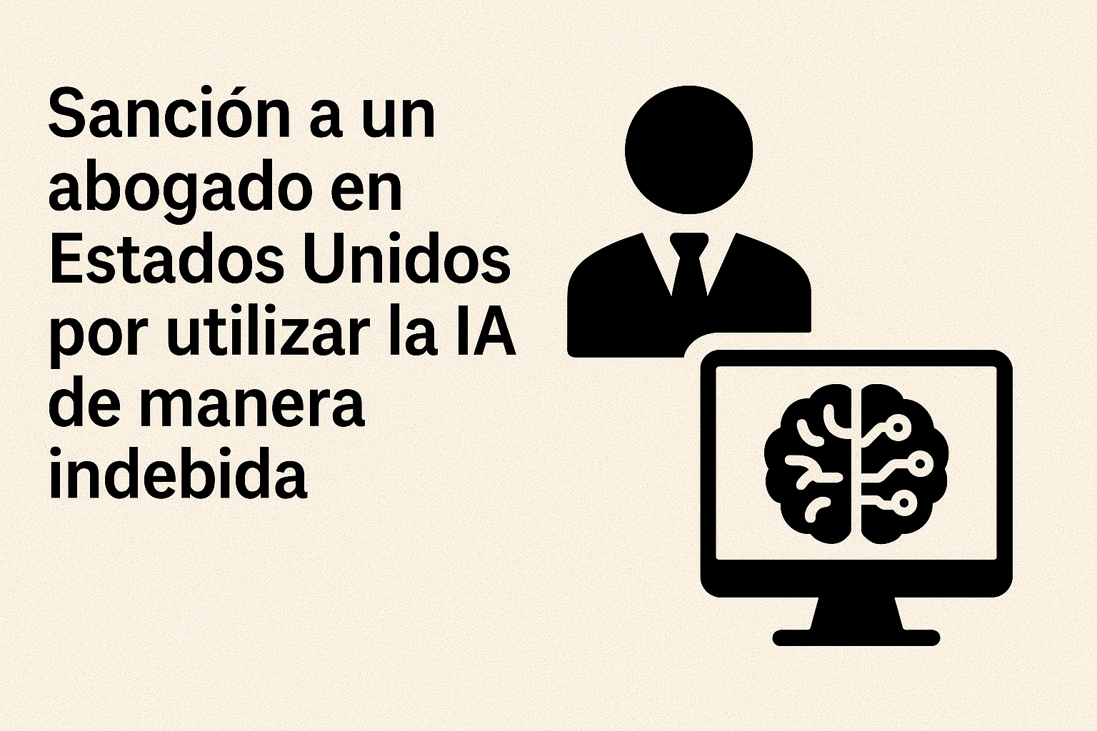 10. Sanción a un abogado en Estados Unidos por utilizar la IA de manera indebida