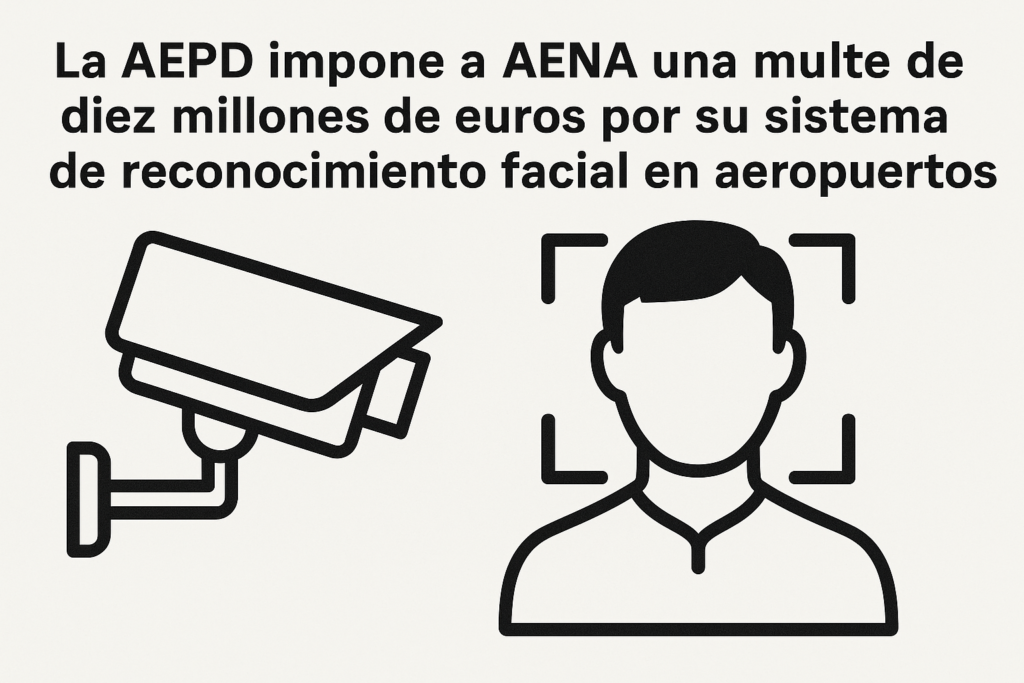 La AEPD impone a AENA una multa de diez millones de euros por su sistema de reconocimiento facial en aeropuertos
