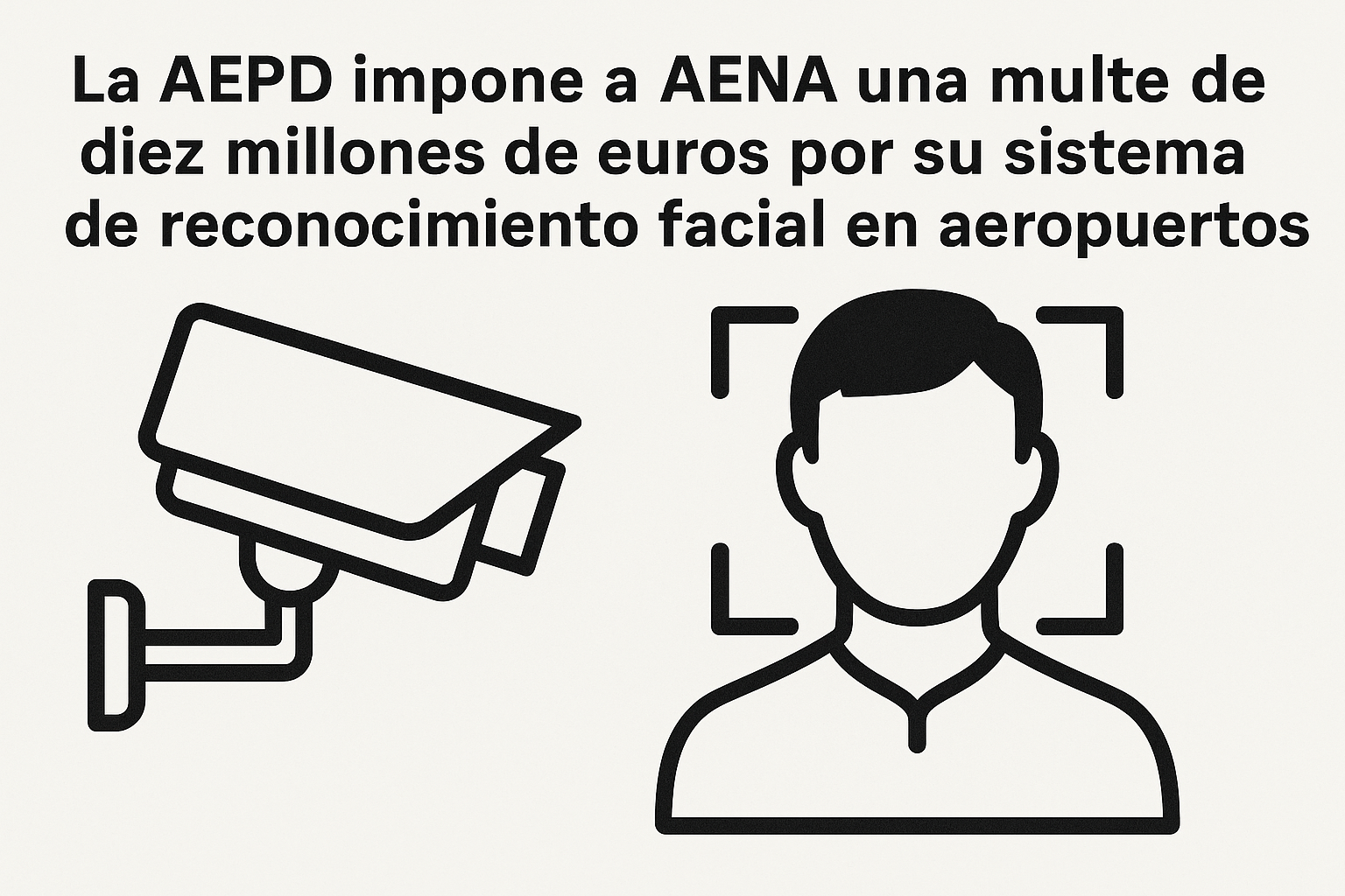 La AEPD impone a AENA una multa de diez millones de euros por su sistema de reconocimiento facial en aeropuertos