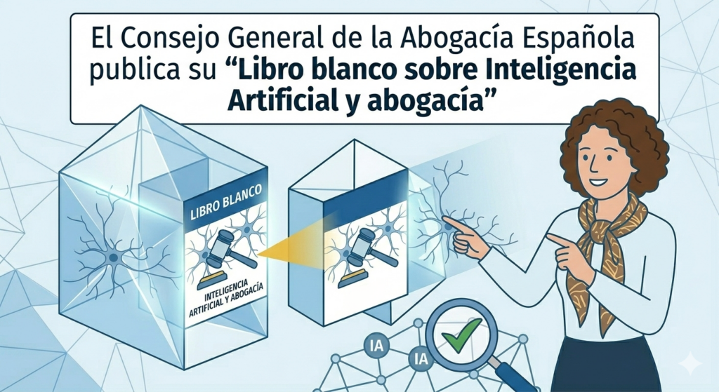 El Consejo General de la Abogacía Española publica su “Libro blanco sobre Inteligencia Artificial y abogacía” 2 El Consejo General de la Abogacía Española publica su Libro blanco sobre Inteligencia Artificial y abogacía