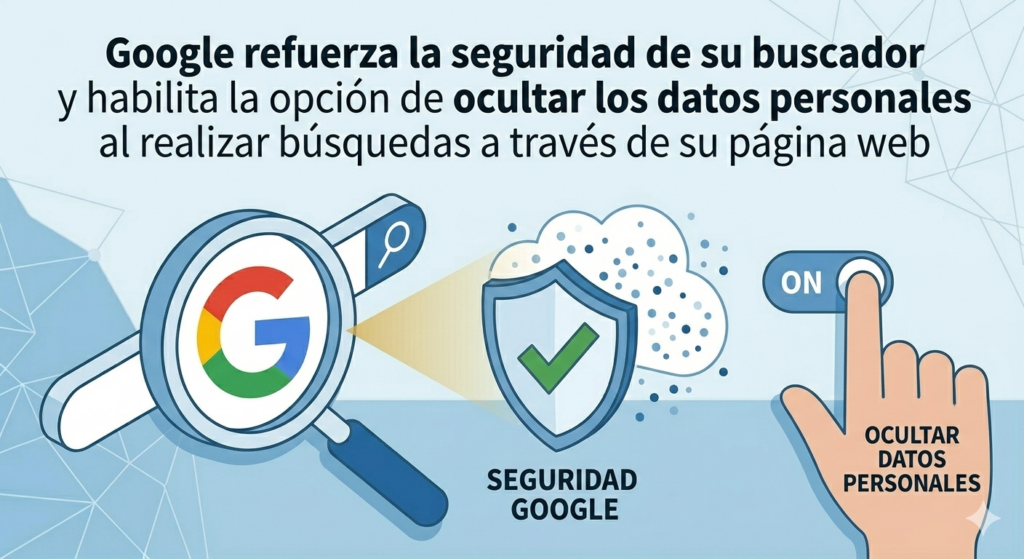 Google refuerza la seguridad de su buscador y habilita la opción de ocultar los datos personales al realizar búsquedas a través de su página web 6 Google refuerza la seguridad de su buscador y habilita la opción de ocultar los datos personales al realizar búsquedas a través de su página web