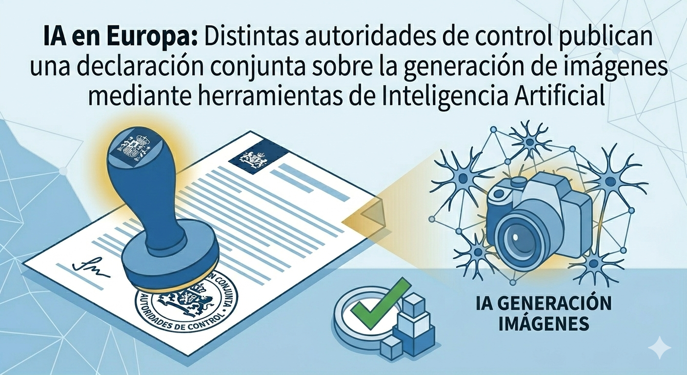 IA en Europa Distintas autoridades de control publican una declaración conjunta sobre la generación de imágenes mediante herramientas de Inteligencia Artificial
