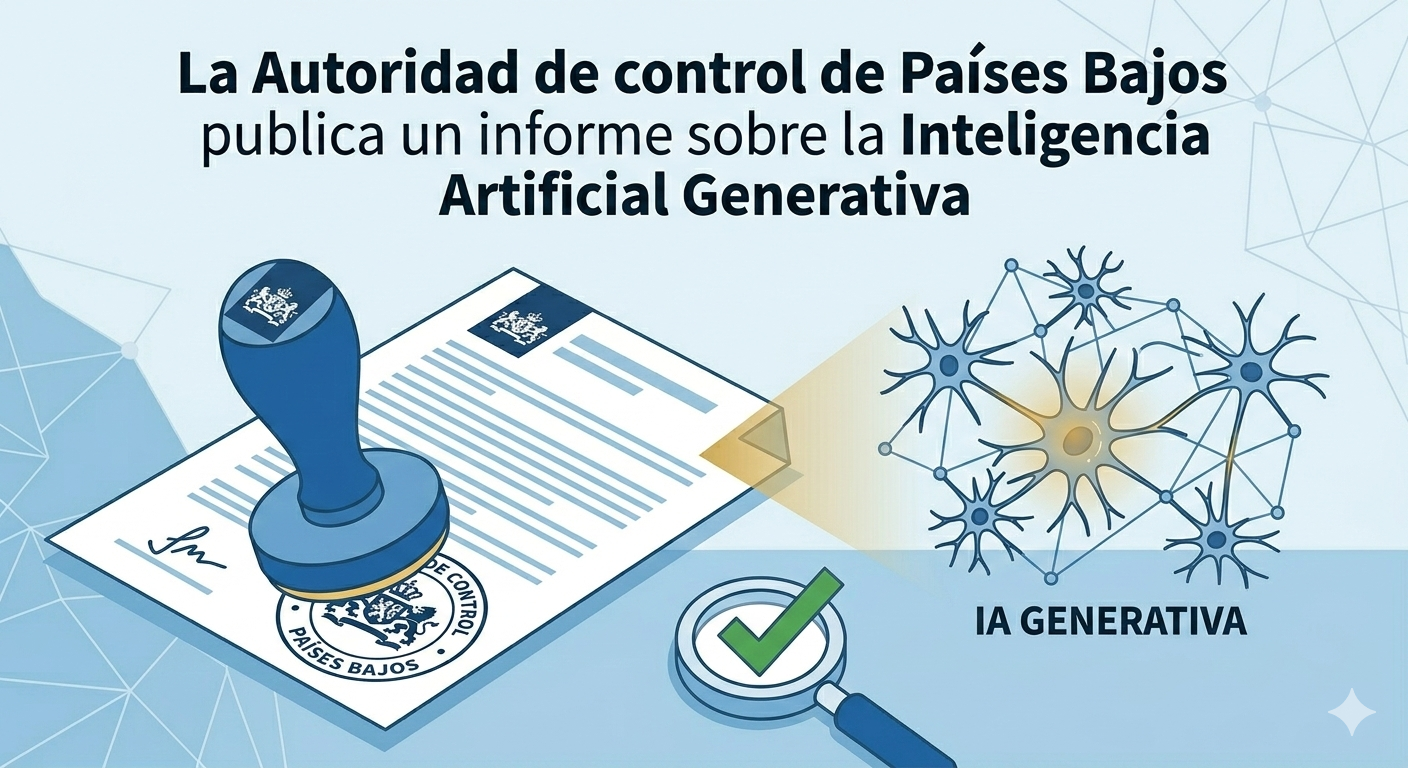 La Autoridad de control de Países Bajos publica un informe sobre la Inteligencia Artificial Generativa