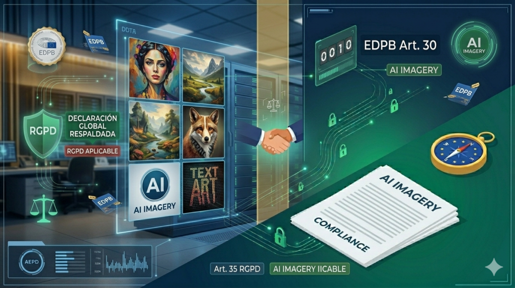 Gemini Generated Image ooftl7ooftl7ooft 3 El EDPB respalda una declaración global sobre imágenes generadas por IA y refuerza la exigencia de garantías en protección de datos