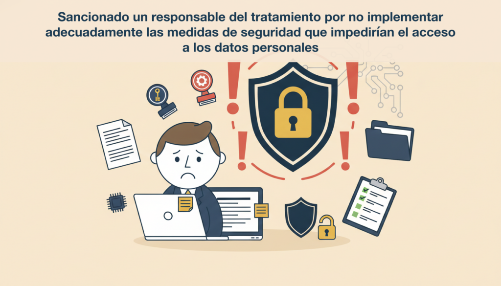 Sancionado un responsable del tratamiento por no implementar adecuadamente las medidas de seguridad que impedirían el acceso a los datos personales 2 noticia 11 1781015879195 Sancionado un responsable del tratamiento por no implementar adecuadamente las medidas de seguridad que impedirían el acceso a los datos personales