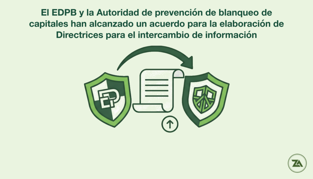 noticia 12 v3 1785247915904 El EDPB y la Autoridad de prevención de blanqueo de capitales han alcanzado un acuerdo para la elaboración de Directrices para el intercambio de información