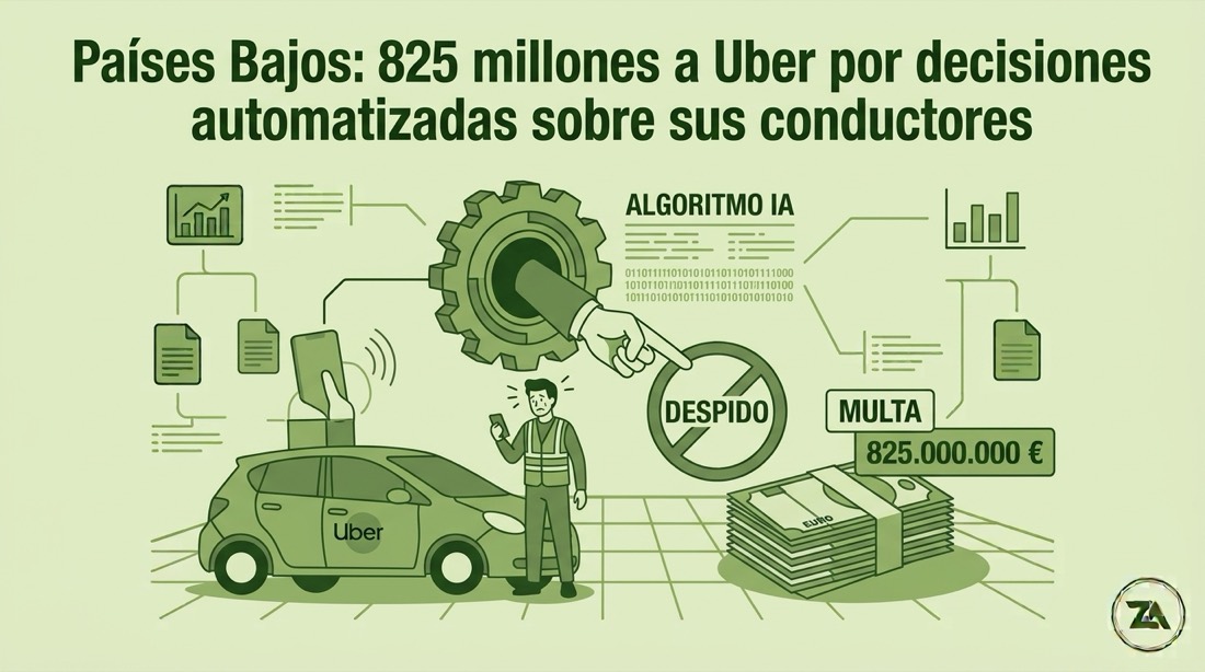 Ilustración decisiones automatizadas sobre conductores