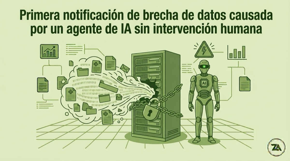 Primera notificación de brecha de datos causada por un agente de IA sin intervención humana